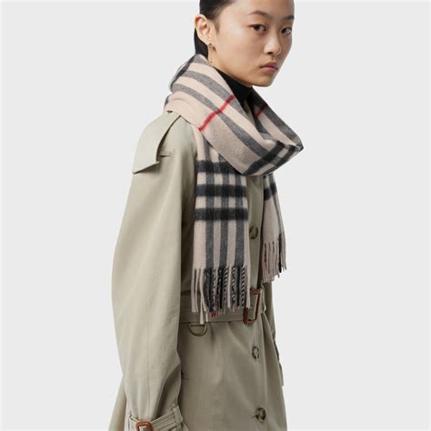 burberry classic check raiunbow scarf|Burberry Classic Check Cashmere Scarf .